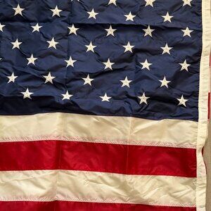 American Flag 5x8 ft Nylon Made in USA Heavy Duty Outdoor Flag USA
